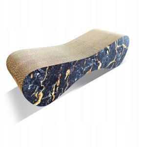 Mruu&Pruu Drapak kartonowy czarny marmur Drapak Dla Kota Mimi 10