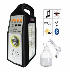 EKO-LIGHT LAMPA SOLARNA EKO0549 KEMP 5W 6500K KEMPINGOWA 1