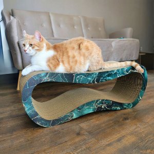 Mruu&Pruu Drapak dla kota Czarny Marmur Drapak Leon Mega 11