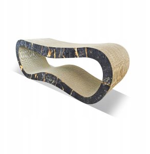 Mruu&Pruu Drapak dla kota Czarny Marmur Drapak Leon Mega 7