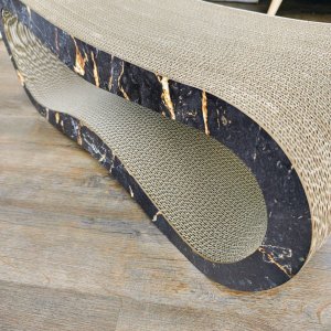 Mruu&Pruu Drapak dla kota Czarny Marmur Drapak Leon Mega 8