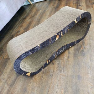 Mruu&Pruu Drapak dla kota Czarny Marmur Drapak Leon Mega 9