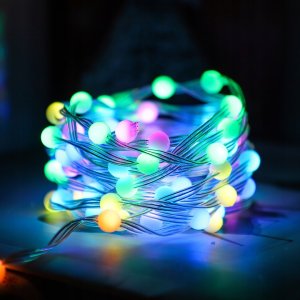 EKO-LIGHT Girlanda Wizard Kulka 5M 100 Led RGB EK1389 Wysokiej Jakości 2