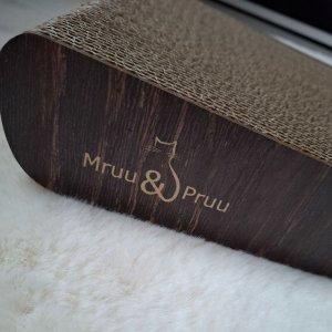 Mruu&Pruu DRAPAK KARTONOWY SIGMA Czarny szeroki 8
