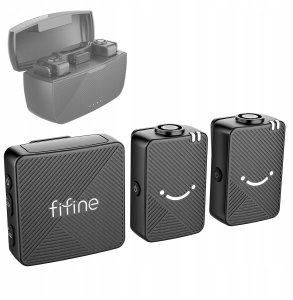 Bezprzewodowy mikrofon krawatowy Fifine M9 2