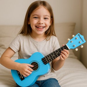 SUPRIMO UK21 SET LB ukulele sopranowe 21"" niebiesk 2