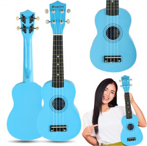 SUPRIMO UK21 SET LB ukulele sopranowe 21"" niebiesk 3