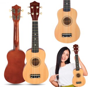 SUPRIMO UK21 SET NW ukulele sopranowe 21"" naturaln 3
