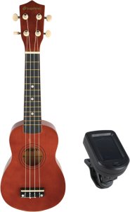 SUPRIMO UK21 SET DW ukulele sopranowe 21"" ciemne 8