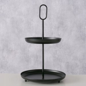 Boltze Patera na ciasto GOGO, metalowa, wys. 34 cm 2