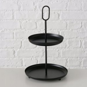 Boltze Patera na ciasto GOGO, metalowa, wys. 34 cm 4