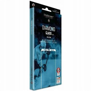 Oppo Reno13 F-  Szkło hartowane z klejem na całej powierzchni MyScreen DIAMOND GLASS edge FULL GLUE (czarna ramka) 1