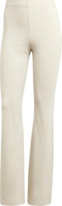 Legginsy damskie adidas Essentials Small Logo Flared kremowe JD3072 XS 2