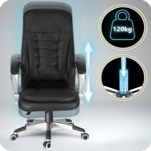 Krzesło biurowe Sofotel 322 Czarne 7