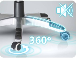 Krzesło biurowe Sofotel 322 Czarne 8