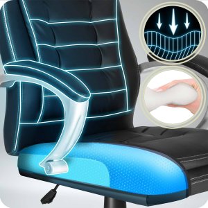 Krzesło biurowe Sofotel 322 Czarne 9