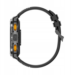 SMARTWATCH MĘSKI GPS PŁYWANIE WODOODPORNY ATM 5 SEN WENOM ROZMOWY + 2PASKI 12