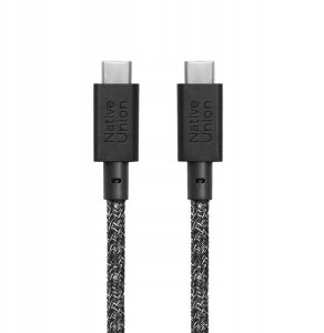 Kabel USB Native Union USB-C - USB-C 3 m Czarny (BELT-XL-C-COS-3-NP) 2