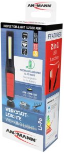 Lampa warsztatowa Ansmann IL230R, 230lm, akumulator 1