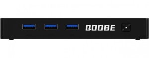 Mini PC Qoobe SUC N150/12GB/SSD 512GB/Win 11 Pro czarny 1