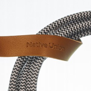 Kabel USB Native Union USB-C - USB-C 3 m Czarny (BELT-XL-C-ZEB-3-NP) 4