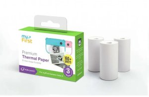 myFirst Camera Insta Thermal Paper - papier termiczny, wkłady do Insta2/Wi/20 (3 rolki x 6m) 3