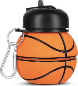 NILS NC4104 KUBEK SILIKONOWY SKŁADANY 550 ML BASKETBALL 7