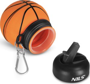 NILS NC4104 KUBEK SILIKONOWY SKŁADANY 550 ML BASKETBALL 8