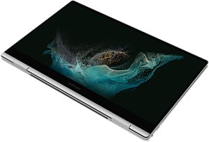Laptop Samsung Galaxy Book2 Pro NP930QED-KB2CADX i7-1260P/13.3" FHD TouchScreen AMOLED/8GB/SSD 512GB/BT/BLKB/PEN/FPR/x360/Win 11 Silver 20