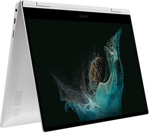 Laptop Samsung Galaxy Book2 Pro NP930QED-KB2CADX i7-1260P/13.3" FHD TouchScreen AMOLED/8GB/SSD 512GB/BT/BLKB/PEN/FPR/x360/Win 11 Silver 24