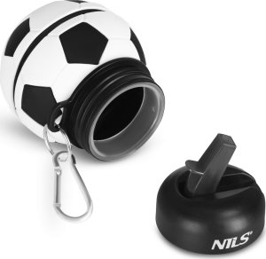 NILS NC4104 KUBEK SILIKONOWY SKŁADANY 550 ML FOOTBALL 8