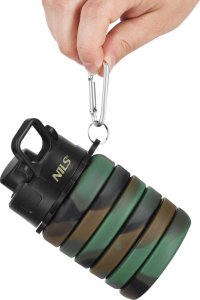 Nils Extreme NILS NC4106 BIDON SILIKONOWY SKŁADANY 500 ML ZIELONY 3