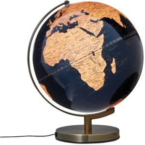 TROIKA Globus STELLAR LIGHT antikgold, dunkelblau 2