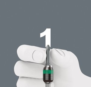 Wera Kraftform Kompakt Pistol RA-R 1, Ratsche m Bits 7teili 9
