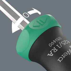 Wera Kraftform Kompakt 27 RA 1, Ratsche m Bits, 6-teilig 3