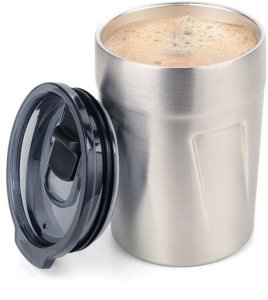 Troika TROIKA Kubek termiczny ESPRESSO DOPPIO srebrny 4