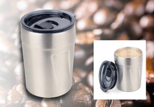 Troika TROIKA Kubek termiczny ESPRESSO DOPPIO srebrny 5