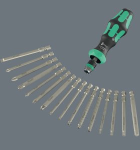 Wera Kraftform Kompakt 60 RA-R 1, 17-teilig 9