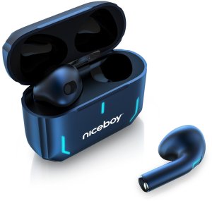 Niceboy HIVE SpacePods TWS 25 Godzin AAC IPX5 Dotykowe Mikrofon IPX5 Etui 3