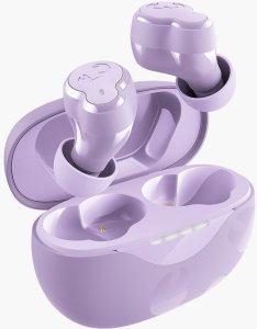 FRESH 'N REBEL SŁUCHAWKI BEZPRZEWODOWE DOKANAŁOWE TWINS BREEZ DREAMY LILAC 6