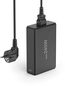 HAMA STACJA ŁADUJĄCA O MOCY 240W,4X USB-C, 1X USB-A, CZARNA 5