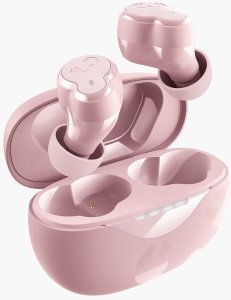 FRESH 'N REBEL SŁUCHAWKI BEZPRZEWODOWE DOKANAŁOWE TWINS BREEZ PASTEL PINK 6