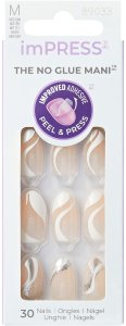 KISS Sztuczne paznokcie samoprzylepne imPRESS 1op.(30szt) 4