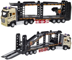 Ciężarówka Lora Laweta Zdalnie Sterowana RC Światła Dźwięki 1:24 3