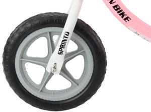 Rower Biegowy SPRINTO Rowerek Do Odpychania Różowy 4