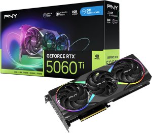 Karta graficzna PNY GeForce RTX 5060 Ti Epic-X RGB Overclocked Triple Fan 8GB GDDR7 DLSS4 (VCG5060T8TFXXPB1-O) 1