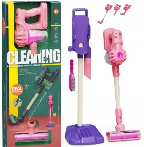 Odkurzacz dla dzieci pionowy fioletowy 3