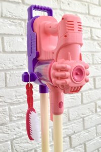 Odkurzacz dla dzieci pionowy fioletowy 6