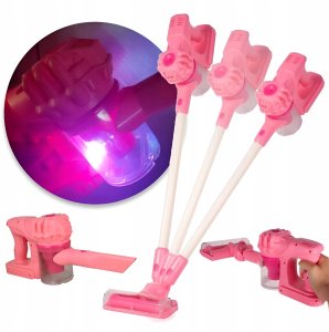 Odkurzacz dla dzieci pionowy fioletowy 10