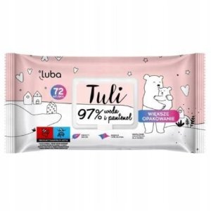 Luba Chusteczki nawilżane Tuli 1x72 szt. 1